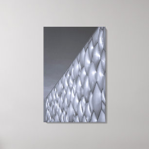 China, Peking. Nationaal Centrum voor de waterhuis Canvas Afdruk