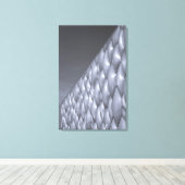 China, Peking. Nationaal Centrum voor de waterhuis Canvas Afdruk (Insitu (Houten vloer))