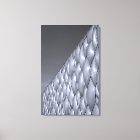 China, Peking. Nationaal Centrum voor de waterhuis Canvas Afdruk (Voorkant)