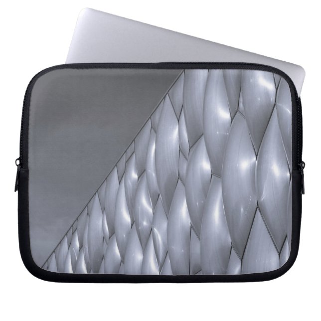 China, Peking. Nationaal Centrum voor de waterhuis Laptop Sleeve (Voorkant)