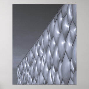 China, Peking. Nationaal Centrum voor de waterhuis Poster