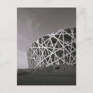 China, Peking. Nationaal Stadion, Locatie van de Briefkaart