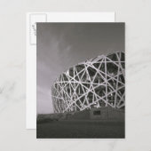 China, Peking. Nationaal Stadium, plaats voor de Briefkaart (Voorkant / Achterkant)