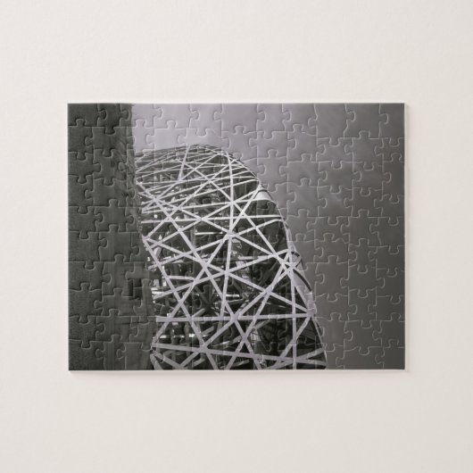 China, Peking. Nationaal Stadium, plaats voor de Legpuzzel (Horizontaal)