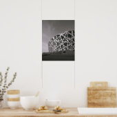 China, Peking. Nationaal Stadium, plaats voor de Poster (Keuken)