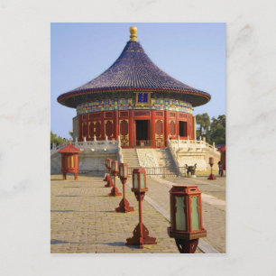 China, Peking, Tian Tan Park, Tempel van de Hemel, Briefkaart