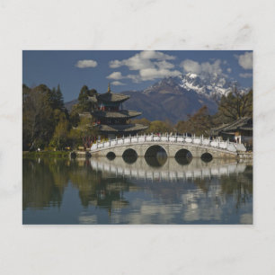 CHINA, provincie Yunnan, Lijiang. Oude stad Lijian Briefkaart