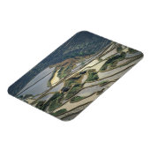 China, provincie Yunnan. Overstromde rijstterrasse Magneet (Linkerzijde)