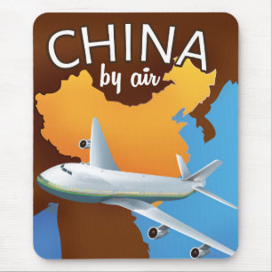 China Reisposter per vliegtuig Muismat