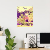 China reist Beihai Park Beijing Poster (Thuiskantoor)