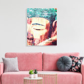China reist Leshan Giant Buddha Canvas Afdruk (Insitu (Woonkamer))