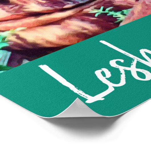 China reist Leshan Giant Buddha Poster (Hoek)