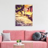 China reist met Lijiang Yunnan Canvas Afdruk (Insitu (Woonkamer))