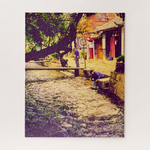 China reist met Lijiang Yunnan Legpuzzel