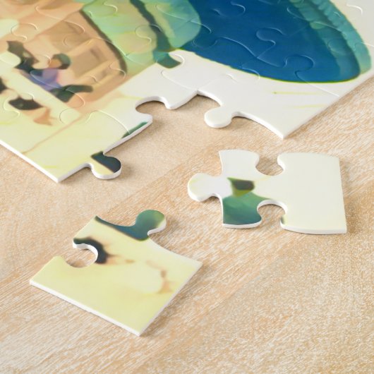 China reistempel van de hemel legpuzzel (Zijkant)