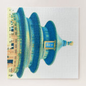 China reistempel van de hemel legpuzzel (Horizontaal)