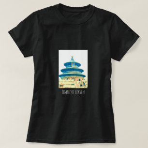 China reistempel van de hemel t-shirt