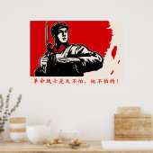 China Revolutie Poster (Keuken)