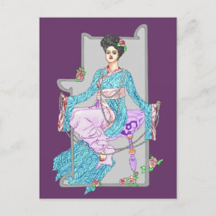 China Roos & parels Briefkaart