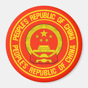 China Round Emblem Magneet