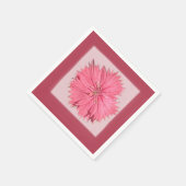 China Roze papier Napkin Servet (Hoek)
