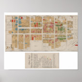  China San Francisco Map 1885 Poster (Voorkant)