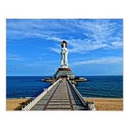 China Sculpture Foto Afdruk