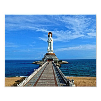 China Sculpture Foto Afdruk