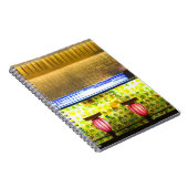 China, Shanghai. Bar in de Xin Tian Di bar 2 Notitieboek (Rechterzijde)