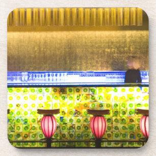 China, Shanghai. Bar in de Xin Tian Di bar 2 Onderzetter