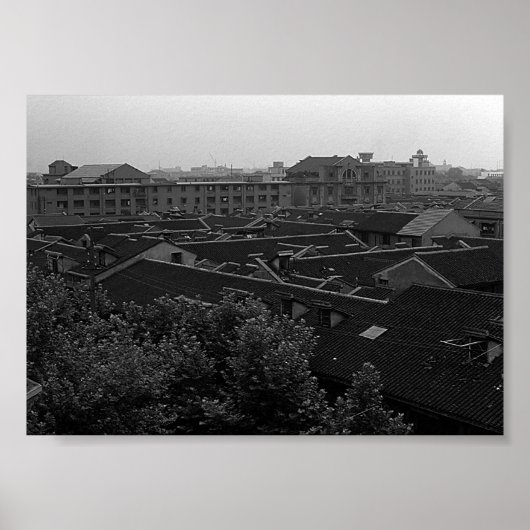  China Shanghai City Poster (Voorkant)