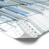 China, Shanghai | Internationale luchthaven Pudong Poster (Hoek)