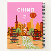 China Shanghai Reis Kunst Notitieboek (Achterkant)