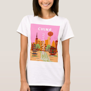 China Shanghai Reis Kunst T-shirt