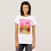 China Shanghai Reis Kunst T-shirt (Voorkant volledig)