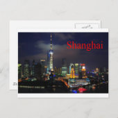 china shanghai (St.K.) Briefkaart (Voorkant / Achterkant)