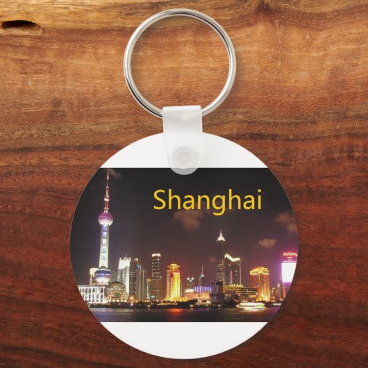 China Shanghai (St.K.) Sleutelhanger (Voorkant)