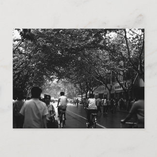 China Shanghai Street Briefkaart