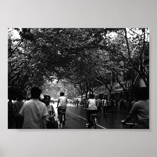  China Shanghai Street Poster (Voorkant)