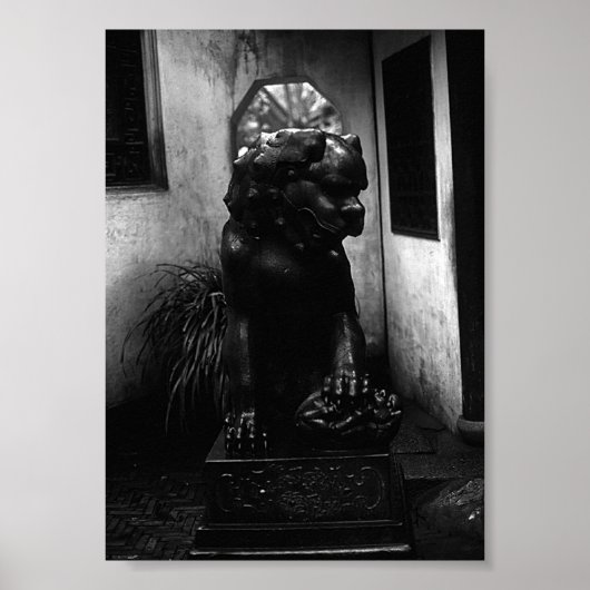  China Sjanghai Yuyuan tuinstandbeeld Poster (Voorkant)