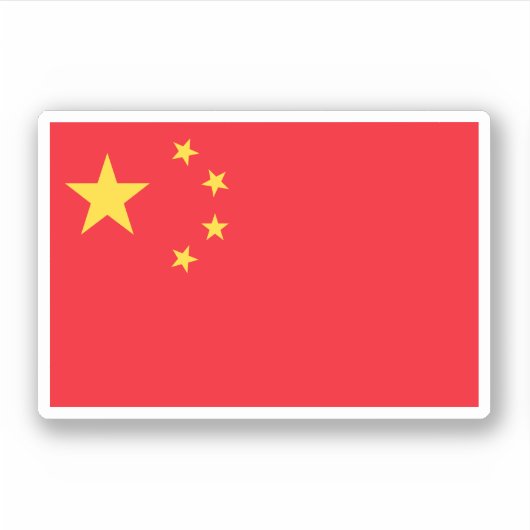 China Sticker (Voorkant)
