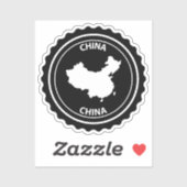 China Sticker (Vel)