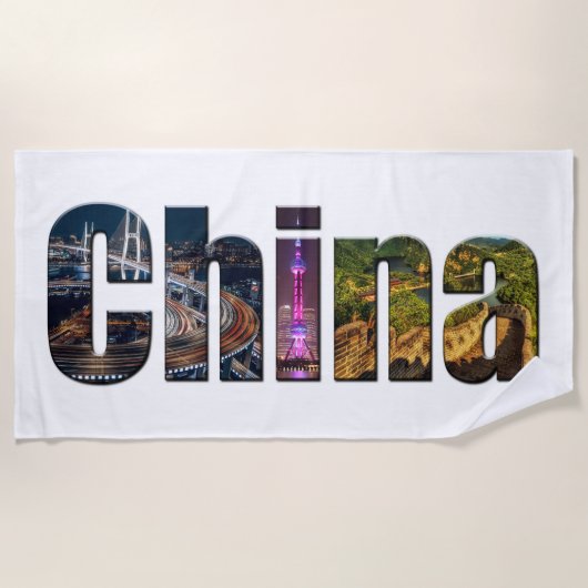China Strandlaken (Voorkant)