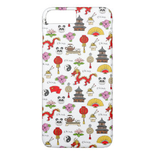 China Symbols Patroon Case-Mate iPhone Case