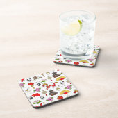 China Symbols Patroon Drankjes Onderzetter (Rechterzijde)
