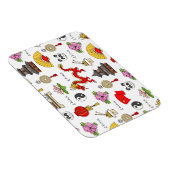 China Symbols Patroon Magneet (Rechterzijde)