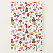 China Symbols Patroon Planner (Achterkant)