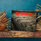 CHINA Terracotta Army Fotoplaat (Zijkant)