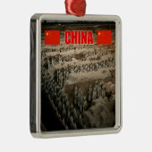 CHINA Terracotta Army Metalen Ornament (Rechts)