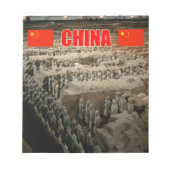 CHINA Terracotta Army Notitieblok (Voorkant)